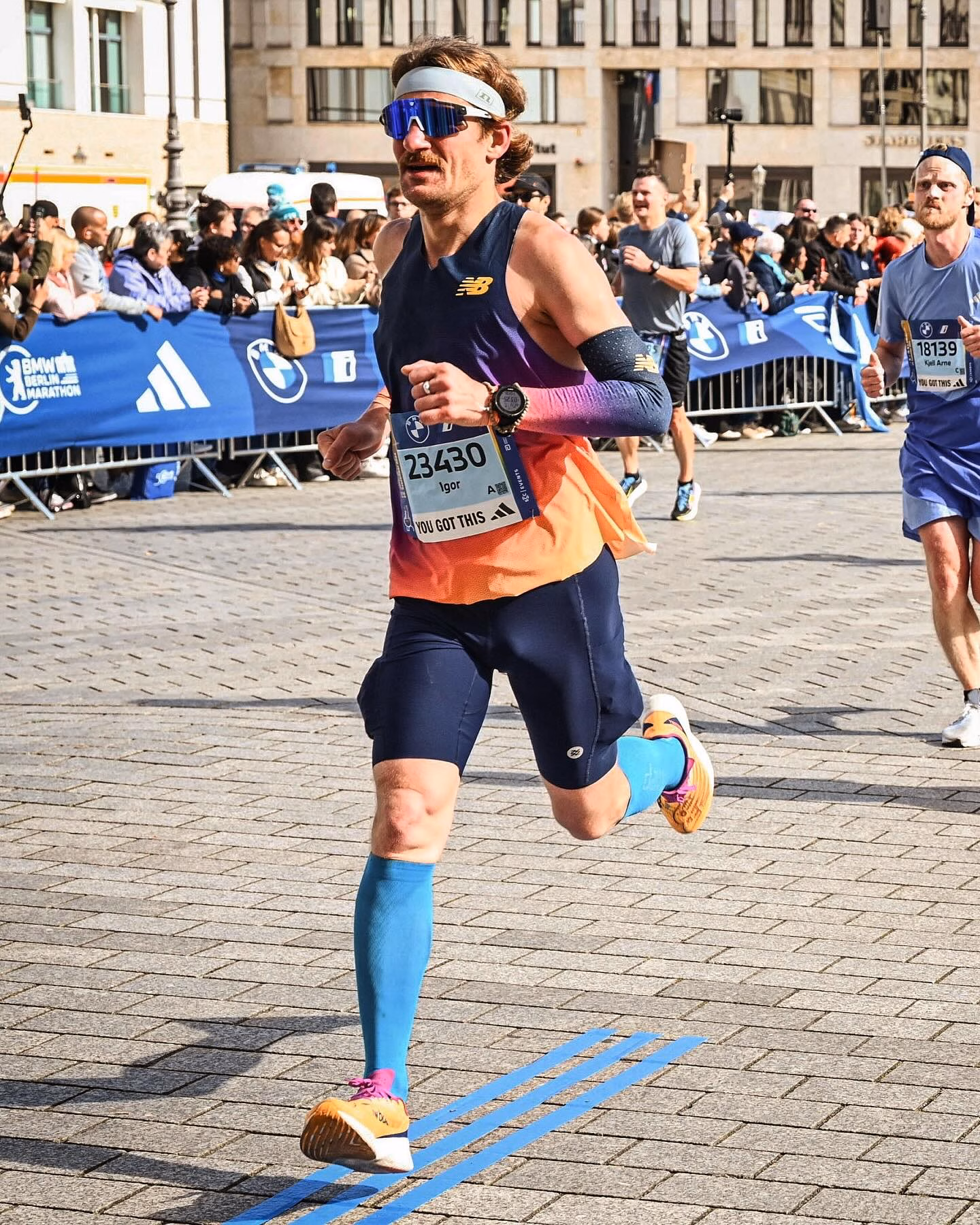 Игорь Лисник на BMW BERLIN-MARATHON