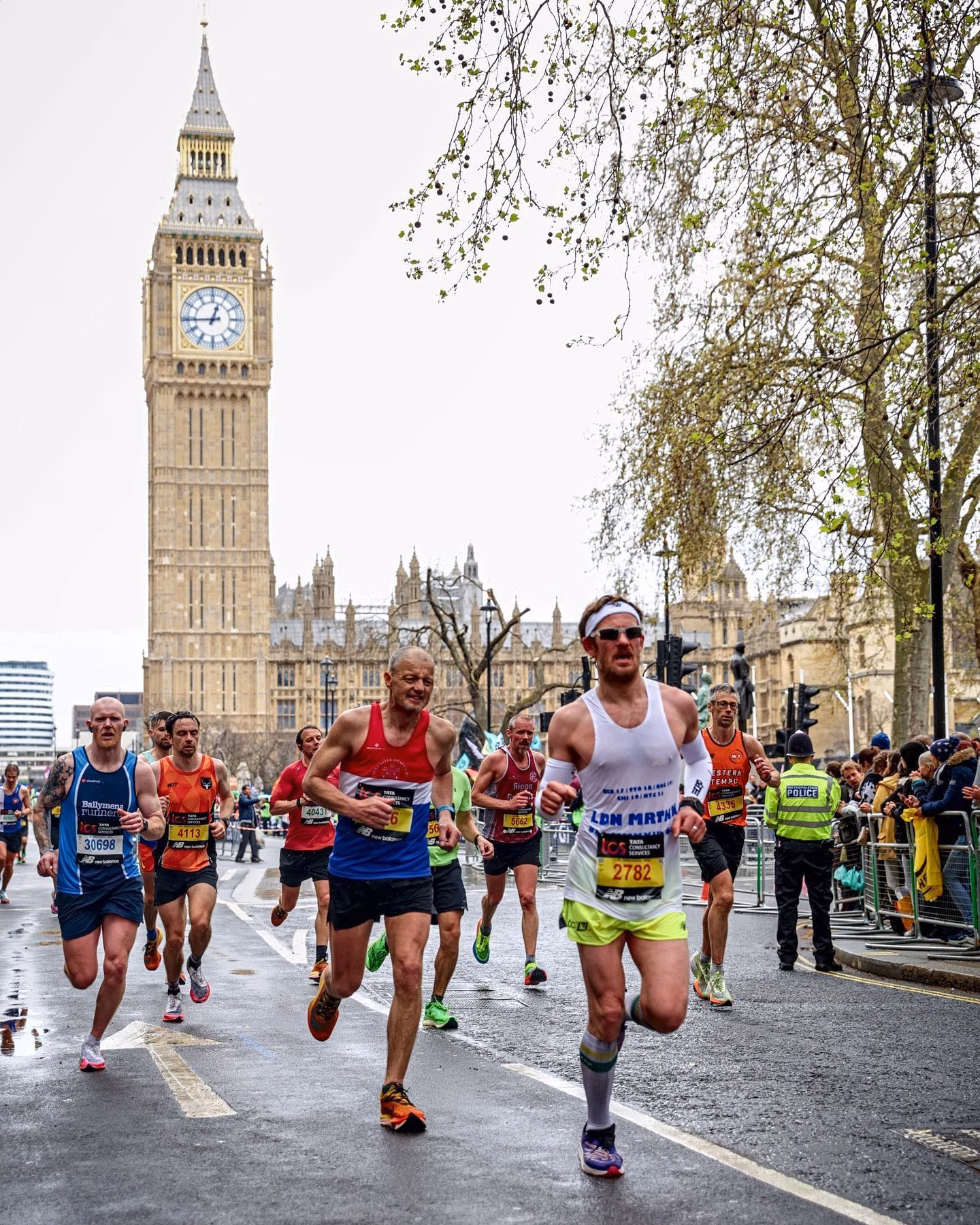 Игорь Лисник на TCS London Marathon
